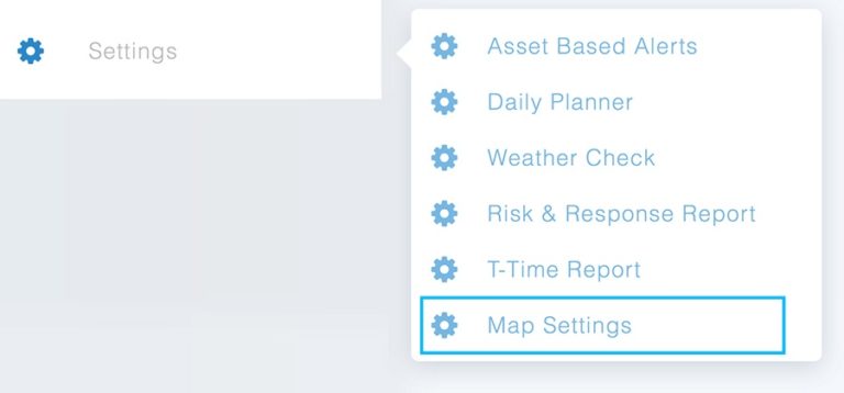 Configure Your Map Settings – WeatherOps